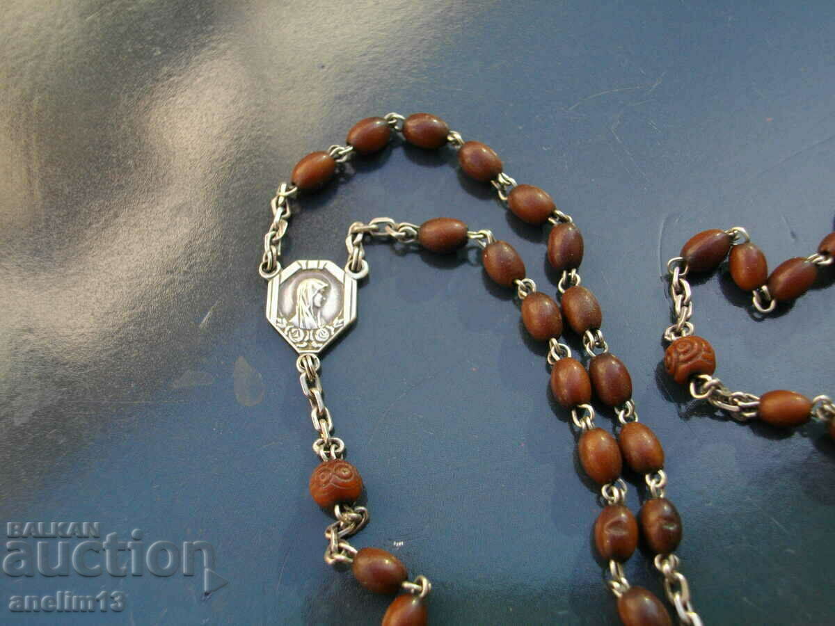 Auction OLD PRAYER ROSARY WITH SILVER Auction OLD PRAYER ROSARY WITH SILVER