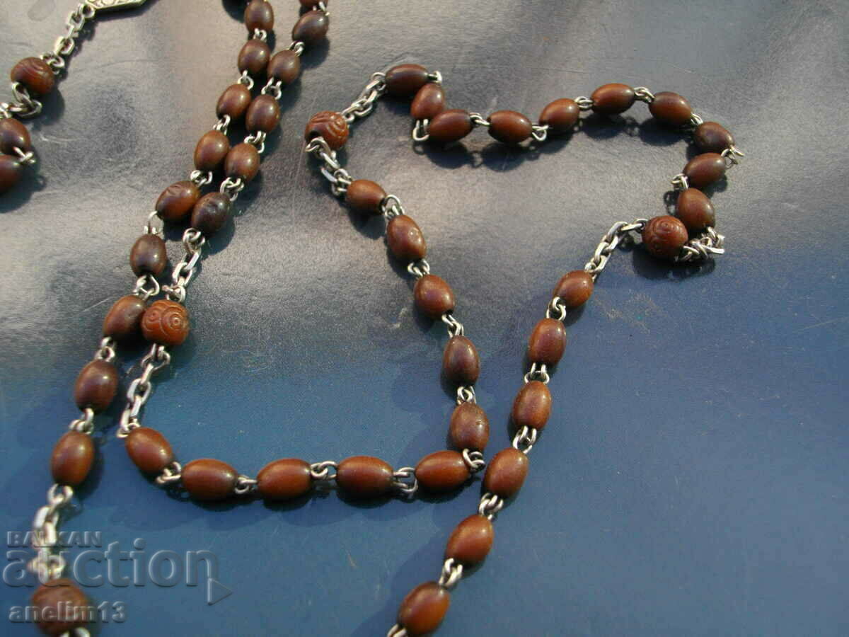 Delivery of OLD PRAYER ROSARY WITH SILVER Delivery of OLD PRAYER ROSARY WITH SILVER