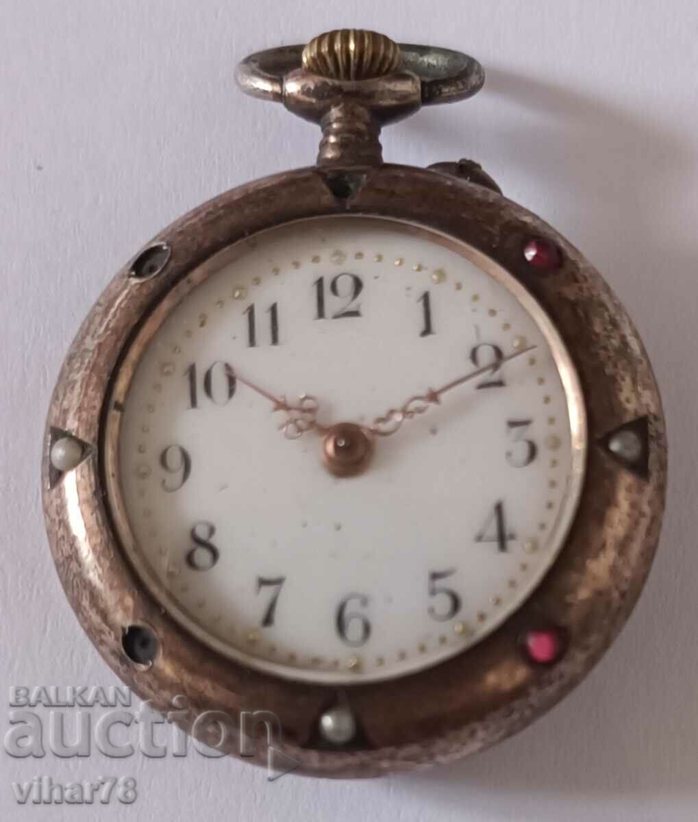 SMALL SILVER POCKET WATCH-NOT WORKING with price 59.99 BGN | € 30.67