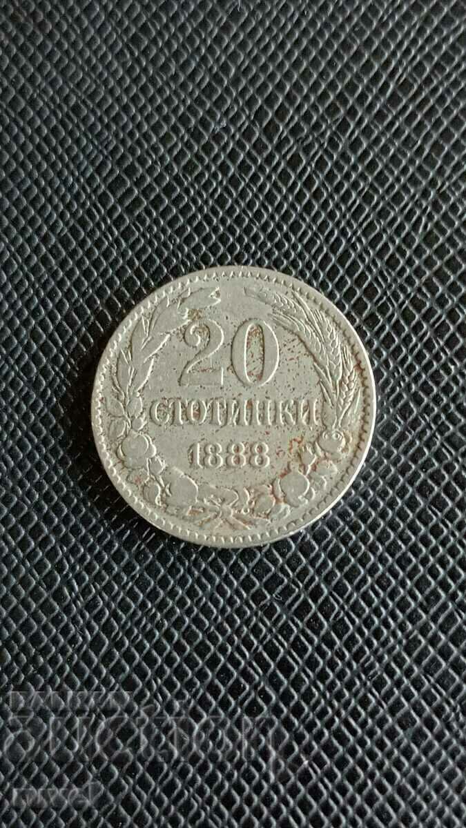 20 cents 1888