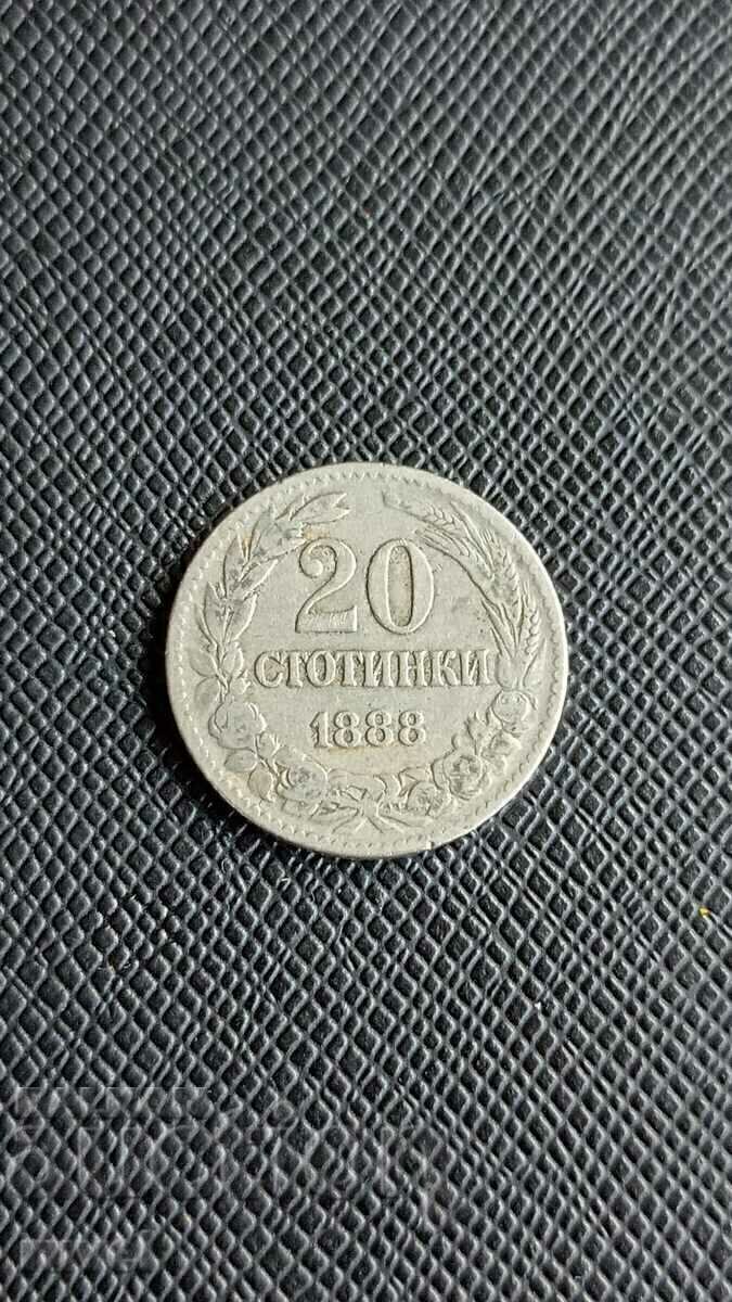 20 cents 1888