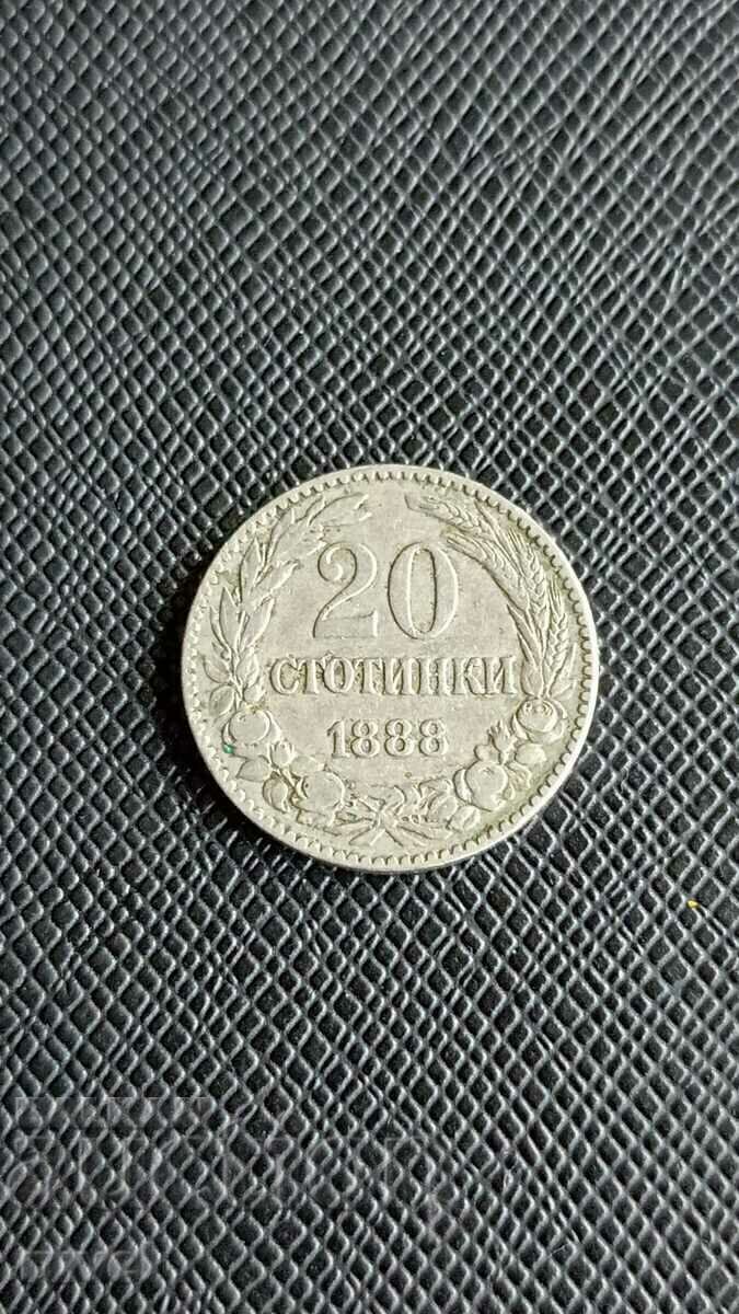 20 cents 1888