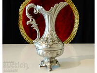 Ιταλική κανάτα από κασσίτερο, μπαρόκ, με σήμανση