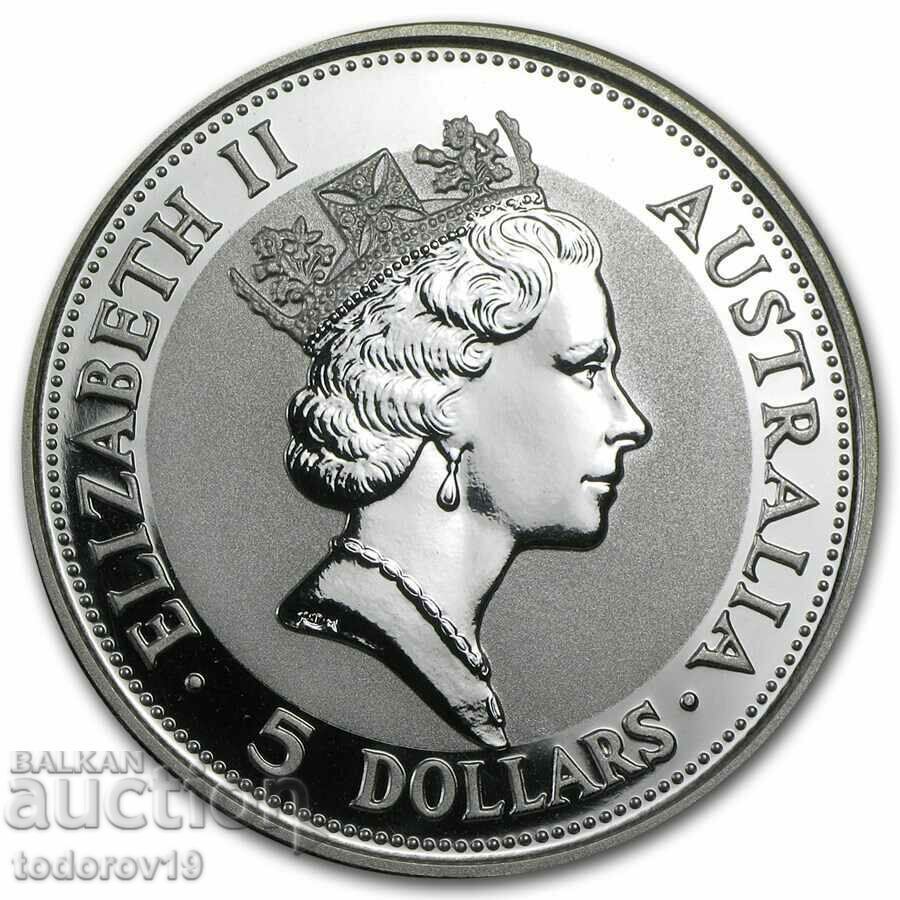 1 oz Silver Australian KOOKABURA 1991 with price 156.99 BGN | € 80.27