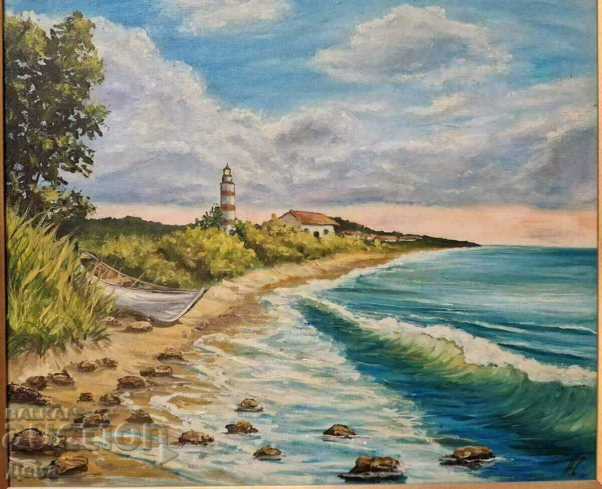 Frumos pictură în ulei cu preț 120.00 BGN | € 61.36 Frumos pictură în ulei cu preț 120.00 BGN | € 61.36