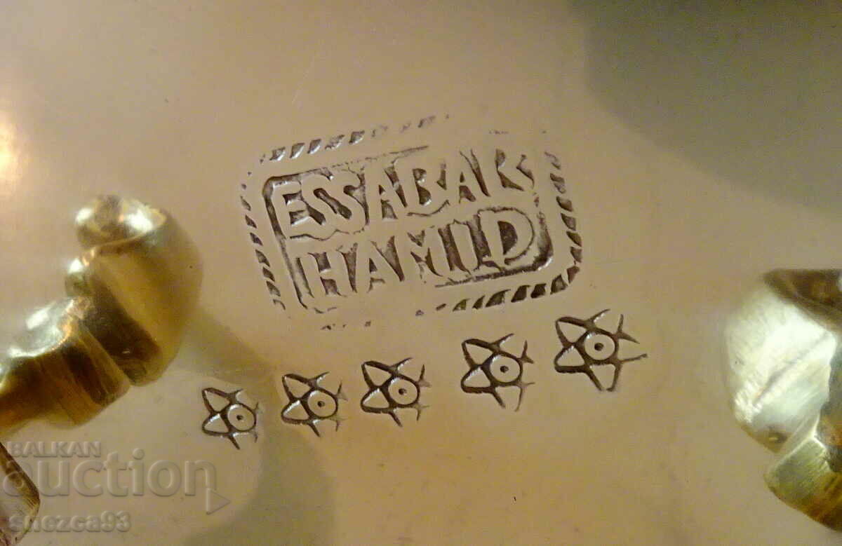 Bronze vessel, fruit bowl, made by Essabar Hamid - 7 Bronze vessel, fruit bowl, made by Essabar Hamid - 7