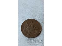 France 10 centimes 1900