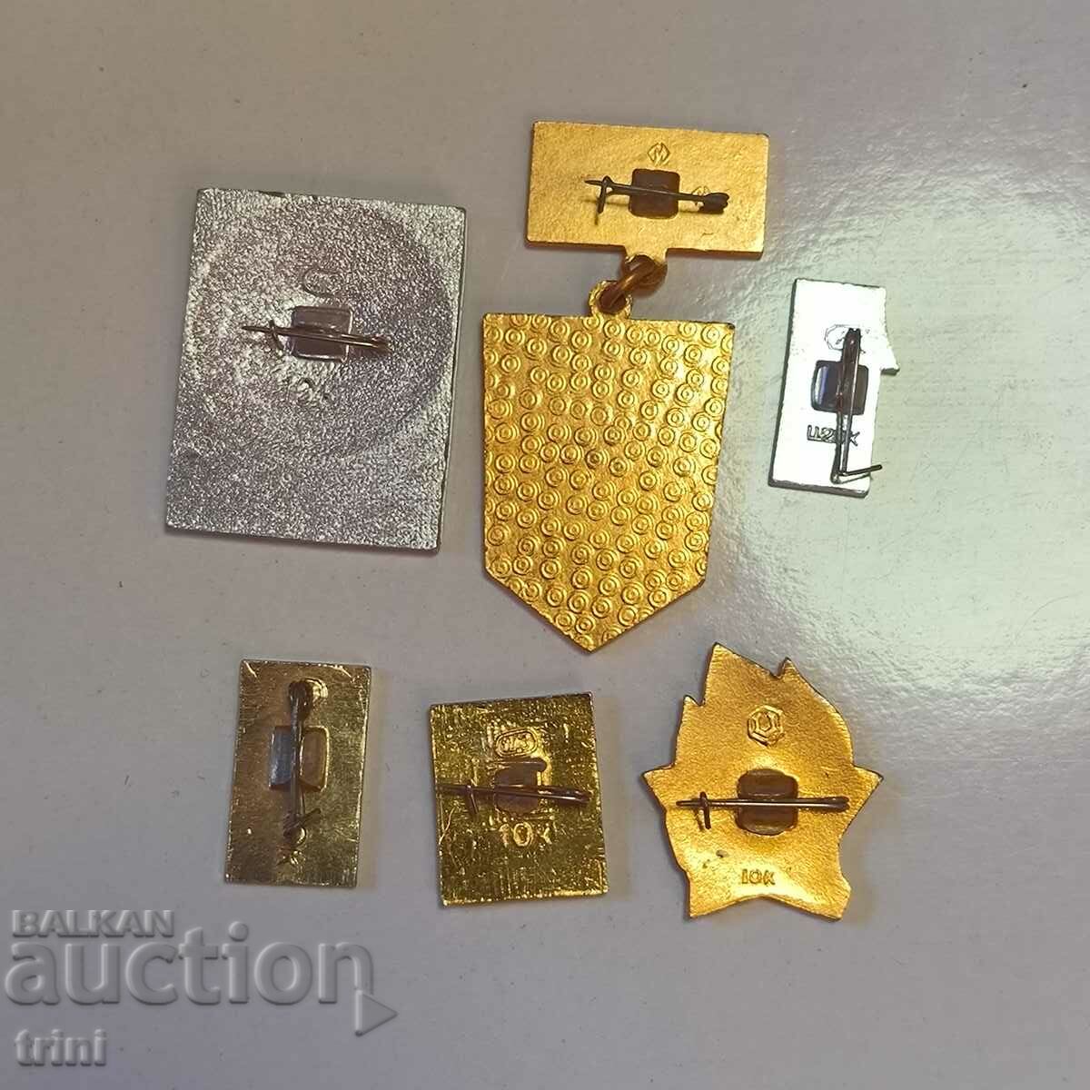 Lot of badges USSR, Lenin with price 8.00 BGN | € 4.09 Lot of badges USSR, Lenin with price 8.00 BGN | € 4.09