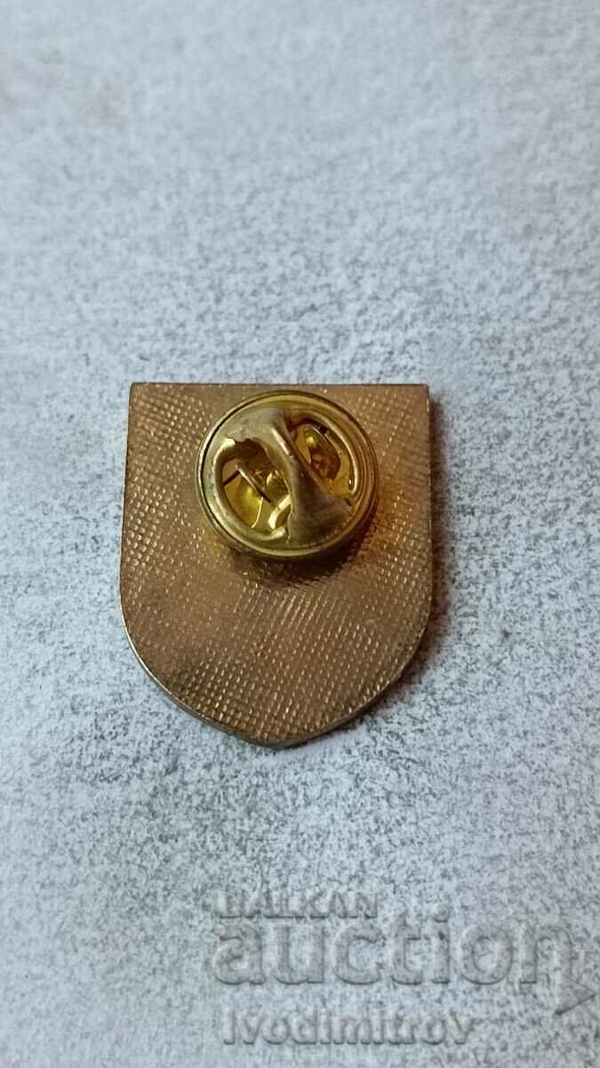 ISRAEL badge with price 3.45 BGN | € 1.76