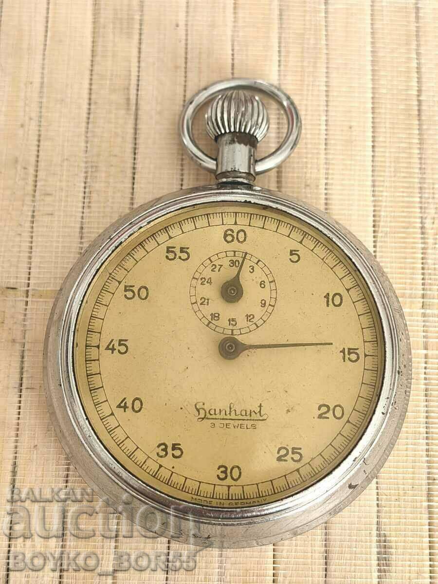 WW2 THIRD REICH HANHART GERMAN CHRONOMETER with price 150.00 BGN | € 76.69 WW2 THIRD REICH HANHART GERMAN CHRONOMETER with price 150.00 BGN | € 76.69