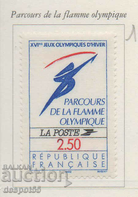 1991. Franţa. Jocurile Olimpice de iarnă - Albertville.