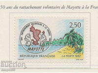 1991 Franța. Aderarea voluntară a Mayottei în Franța
