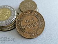Monedă - Australia - 1 penny | 1913