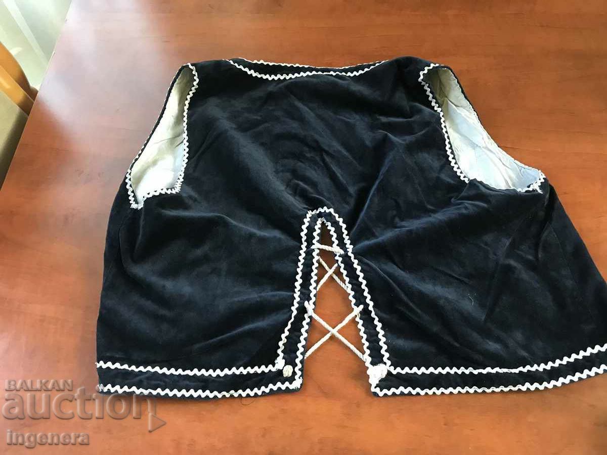 VEST WOMEN WEAR VELOR EMBROIDERED NEW ETHNIC FOLKLORE with price 45.00 BGN | € 23.01