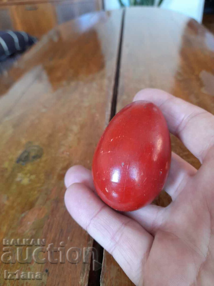 Auction Old wooden egg Auction Old wooden egg