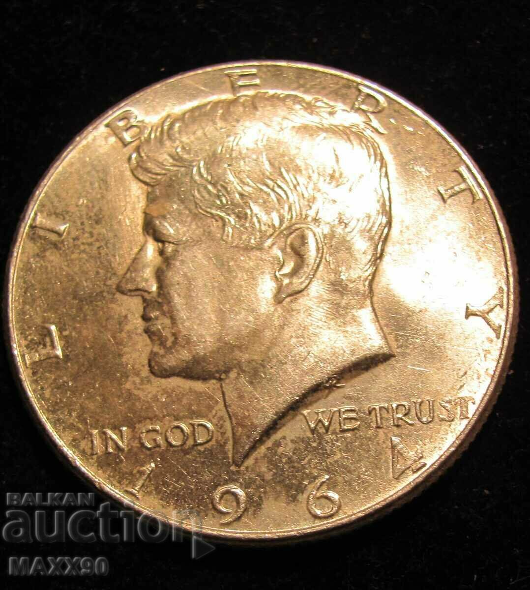 Half Dollar 1964 г