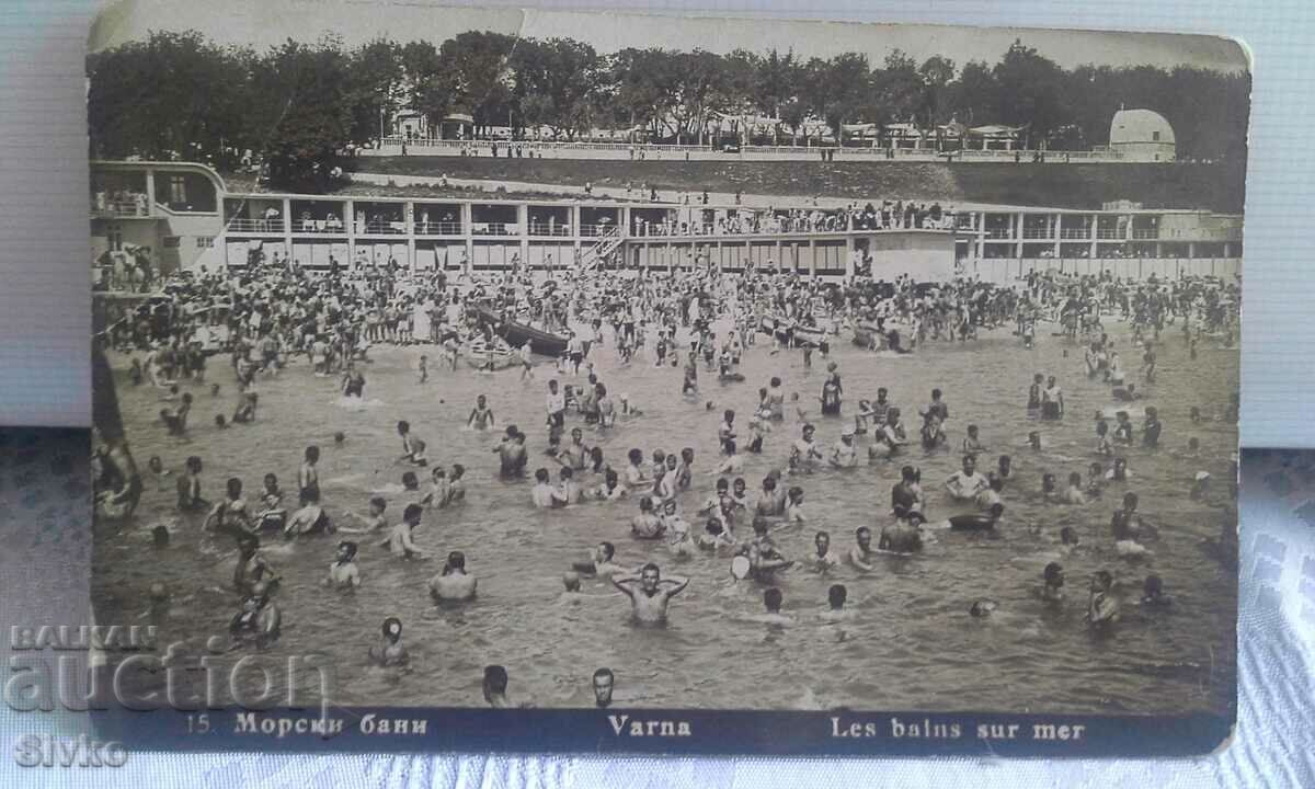 Card Băile Varna 1930