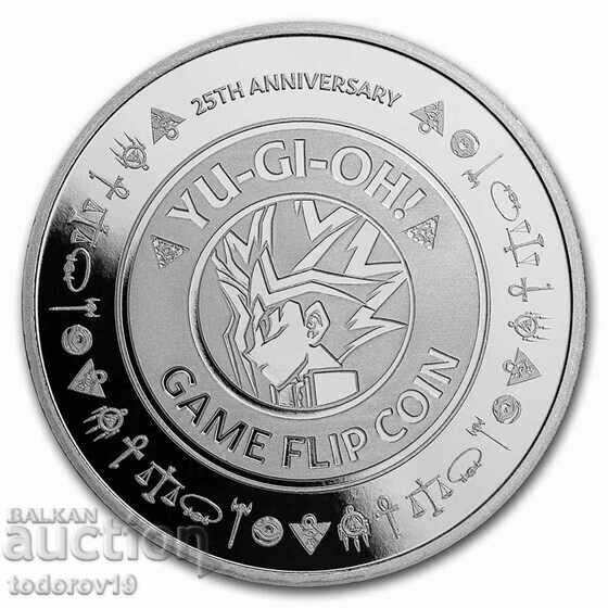 1 oz Silver Yu-Gi-Oh 25 Years of the Game - 2022