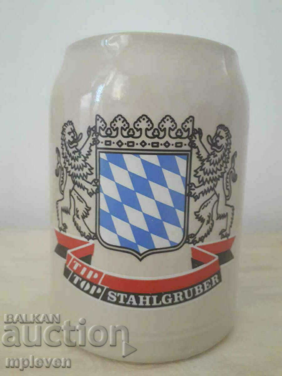 Bavarian beer mug