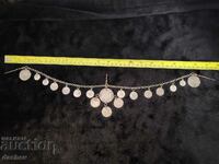 Old Silver Revivalist Trefoil Ornament/Brooch/Pendant, Traditional Costume, 19th Century