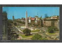 traveled Post card Buenos Aires - Argentina - A 933