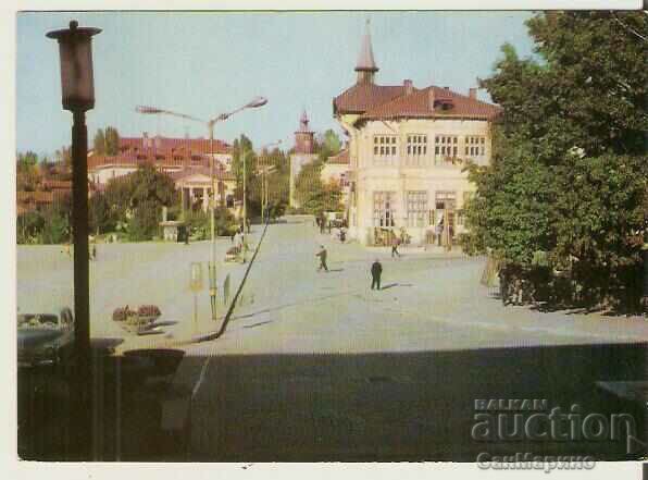 Κάρτα Bulgaria Svishtov Red Square*