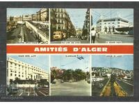 traveled Post card ALGERIA - A 946