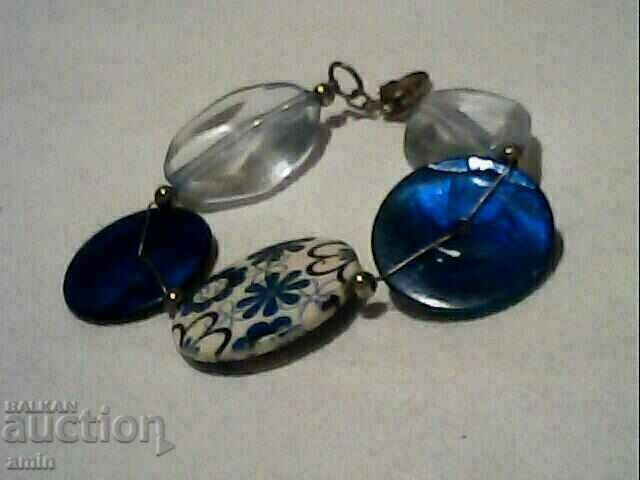 frumos colier și brățară din piatră naturală de onix cu preț 12.00 BGN | € 6.14