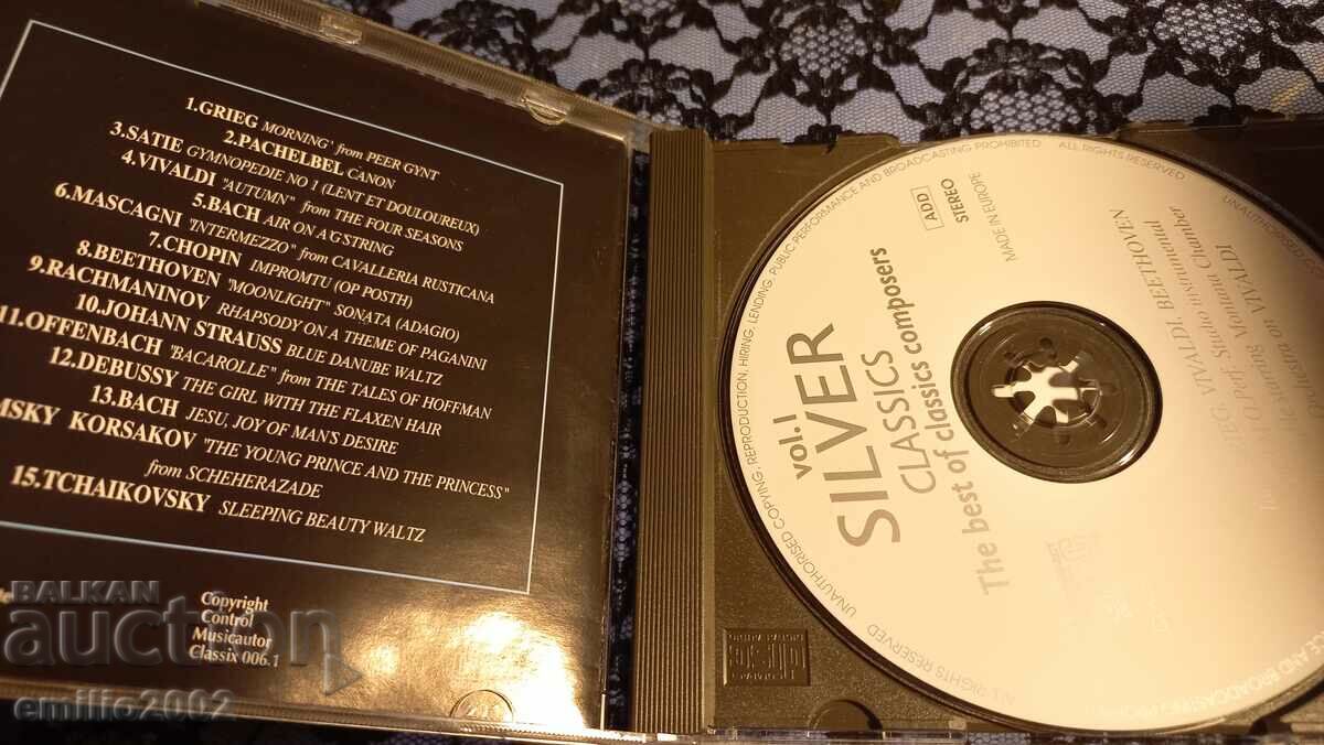 Audio CD Silver Classic with price 2.99 BGN | € 1.53
