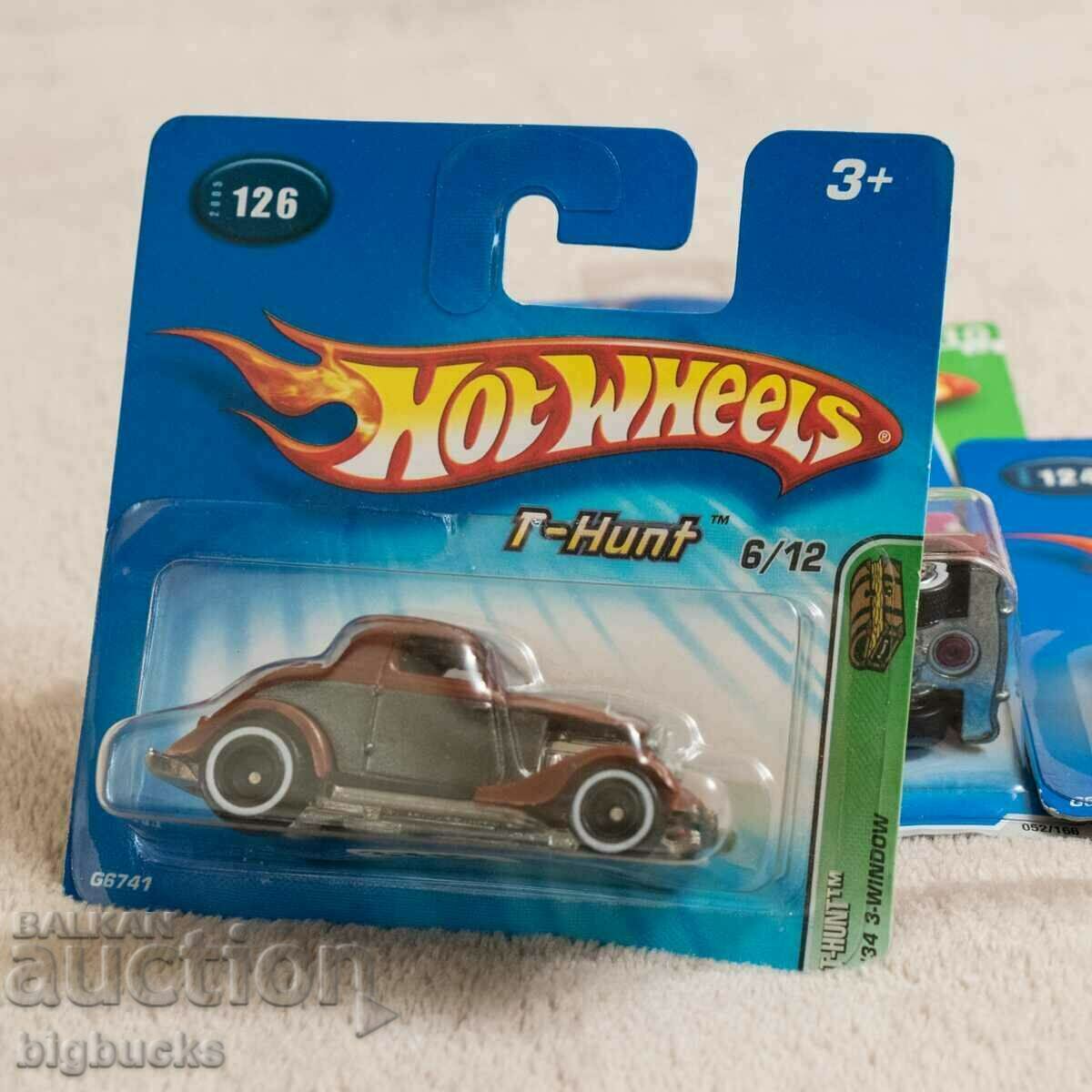 Hot Wheels '34 3-Window Ford TH Treasure Hunt Car 1:64