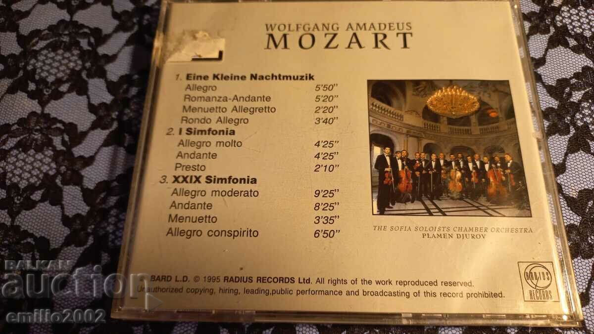 Auction Audio CD Mozart Auction Audio CD Mozart