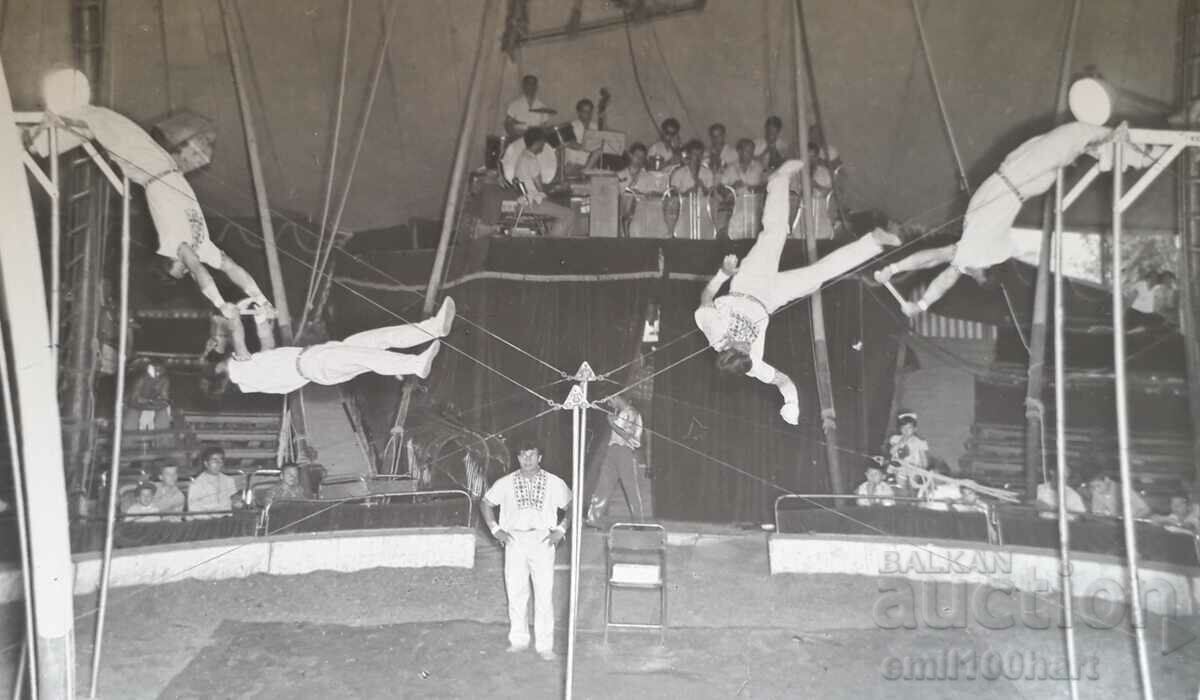 DP Bulgarian Circus Sofia Bari Troupe Silagi with price 5.00 BGN | € 2.56 DP Bulgarian Circus Sofia Bari Troupe Silagi with price 5.00 BGN | € 2.56