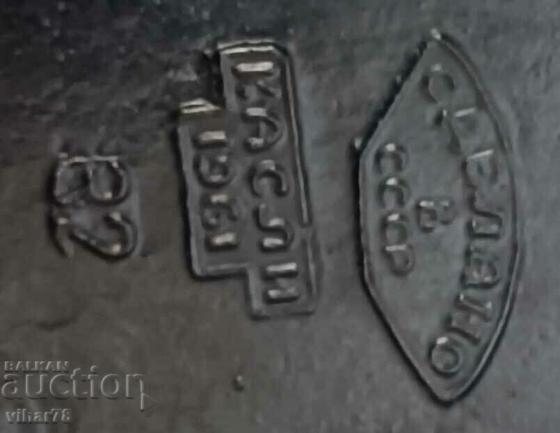 Russian cast iron signal cannon from Kaski factory 1961 - 5