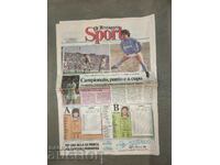 Ziarul sportiv Il Messaggero Sport 18 aprilie 1988