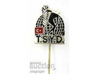 Vechea insignă-Asociația scriitorilor sportivi din Turcia TSYD