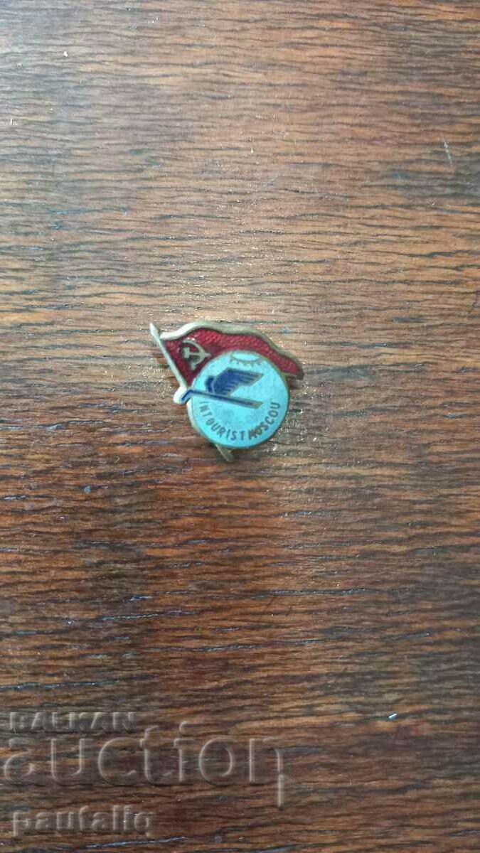OLD USSR BRONZE ENAMEL BADGE with price 3.00 BGN | € 1.53
