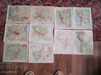 10 hărți germane vechi ale continentelor înainte de cel de-al Doilea Război Mondial