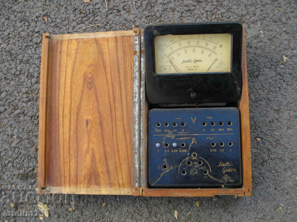 OLD MEASURING DEVICE with price 150.00 BGN | € 76.69 OLD MEASURING DEVICE with price 150.00 BGN | € 76.69