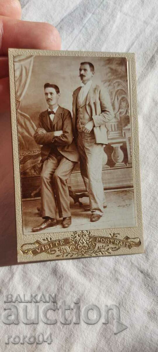 FOTO VECHE - CARTON - 6