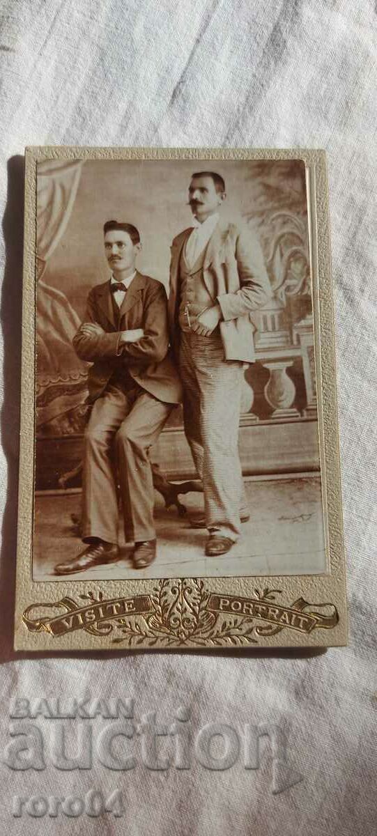 FOTO VECHE - CARTON