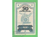 (¯`'•.¸NOTGELD (city Amtsbezirk Koberg) UNC -50 pfennig