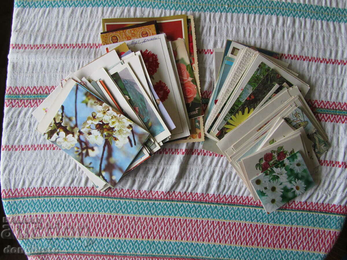 Greeting cards - 102 pieces