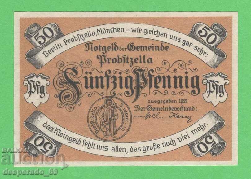 (¯`'•.¸NOTGELD (gr. Probstzella) 1921 UNC -50 pfennig¸.•'´¯) with price 3.00 BGN | € 1.53 (¯`'•.¸NOTGELD (gr. Probstzella) 1921 UNC -50 pfennig¸.•'´¯) with price 3.00 BGN | € 1.53