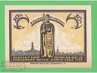 (¯`'•.¸NOTGELD (orașul Quakenbrück) 1921 UNC- -50 pfennig '´¯)