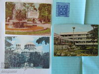 3 postcards from Sofia and Bankya-list for a letter