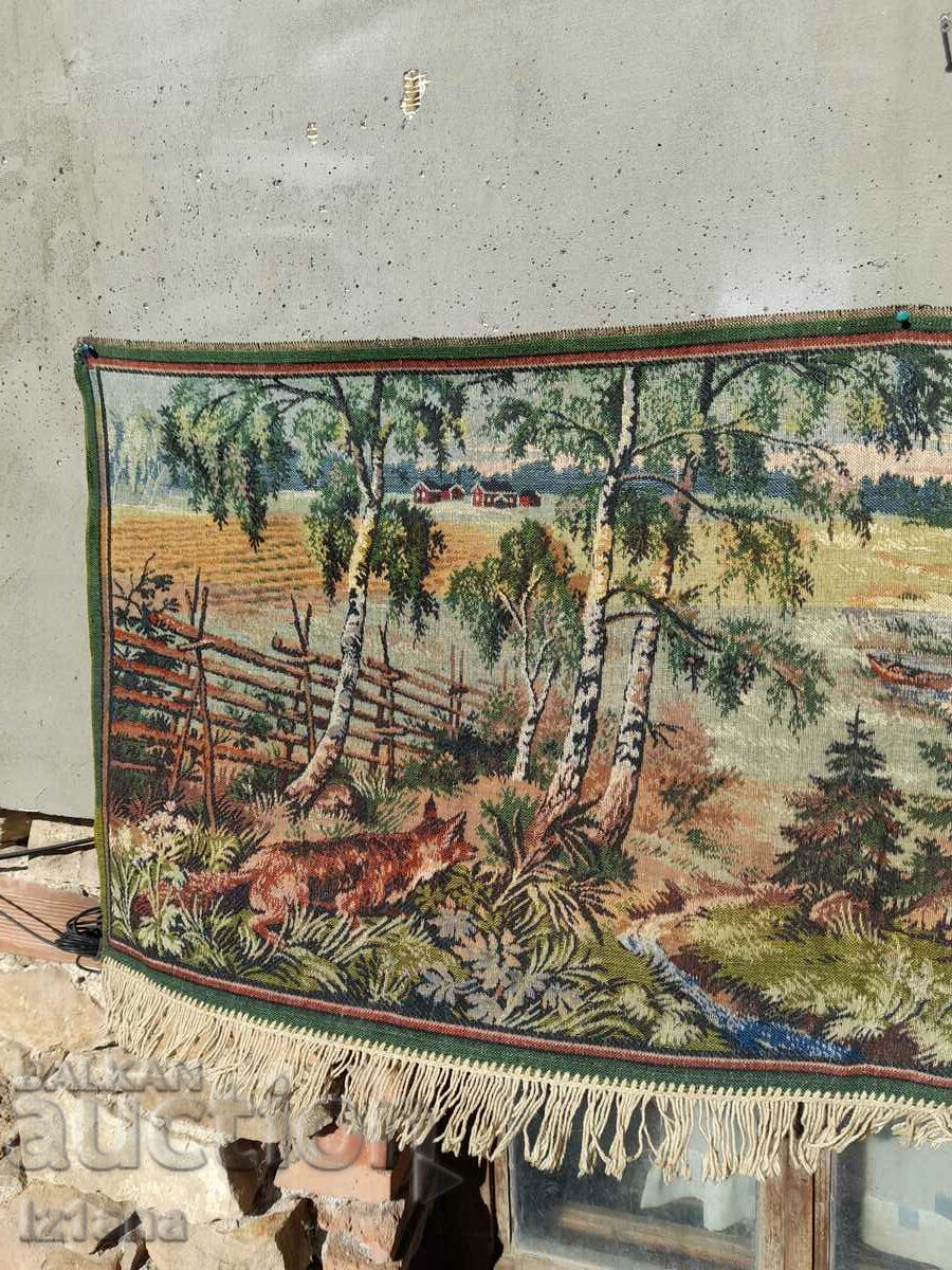 Auction Antique carpet, wall covering Auction Antique carpet, wall covering