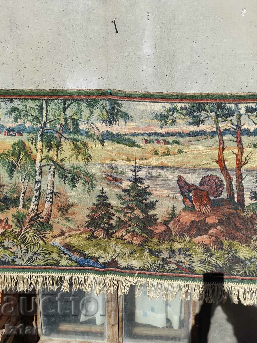 Delivery of Antique carpet, wall covering Delivery of Antique carpet, wall covering