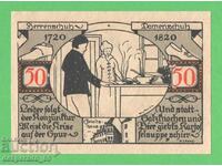 (¯`'•.¸NOTGELD (city Weissenfels) 1921 UNC -50 pfennig¸.•'´¯)