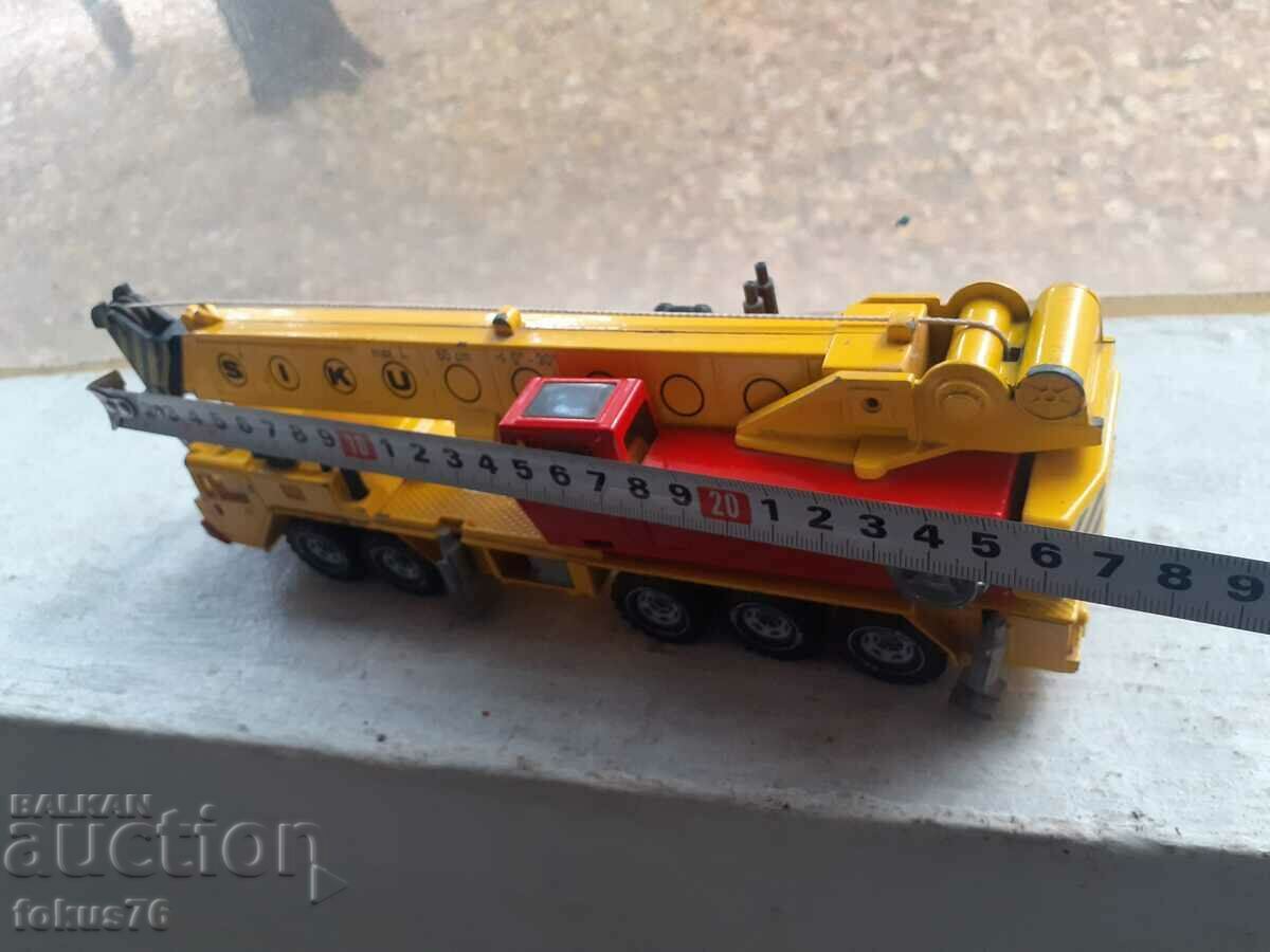 Siku 4010 crane toy metal trolley Germany - 6