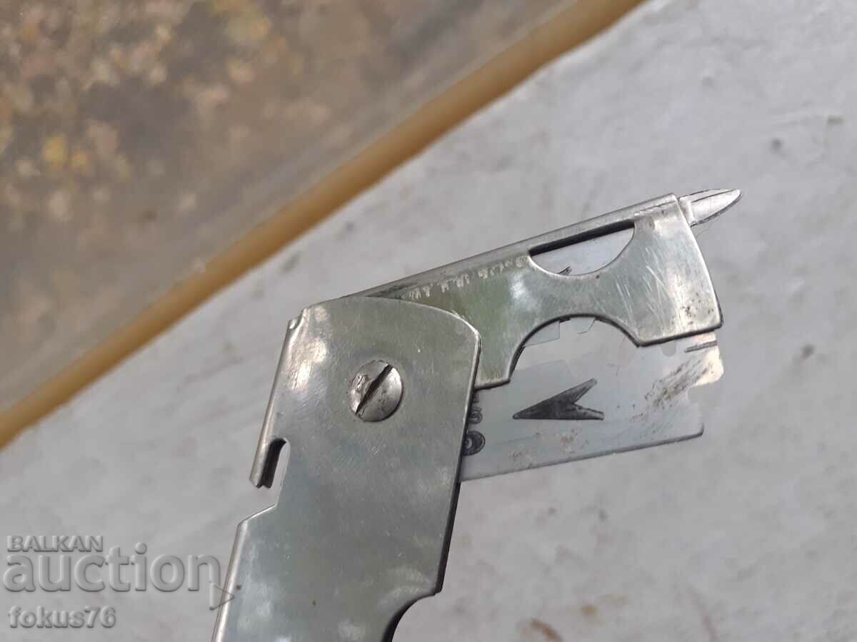 Lamă de ras pliabilă veche de colecție - 5 Lamă de ras pliabilă veche de colecție - 5